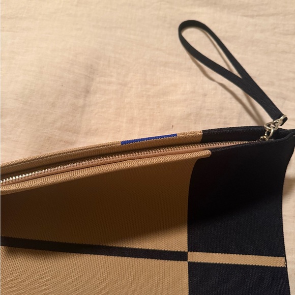 Rothy’s Black and Tan Clutch - Picture 2 of 6